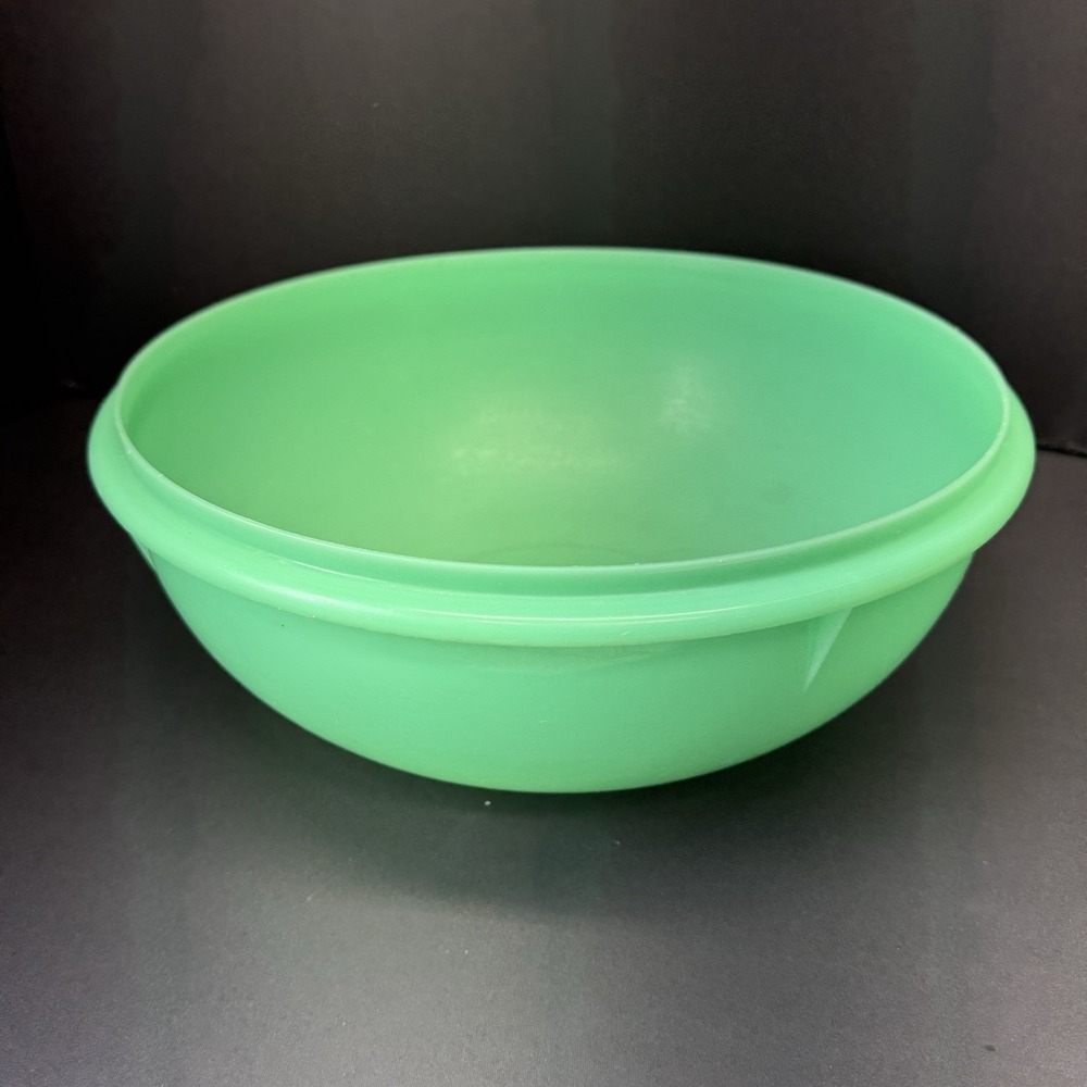 Vintage Large Tupperware 274-5 Fix-N-Mix Green Bowl 12" NO LID